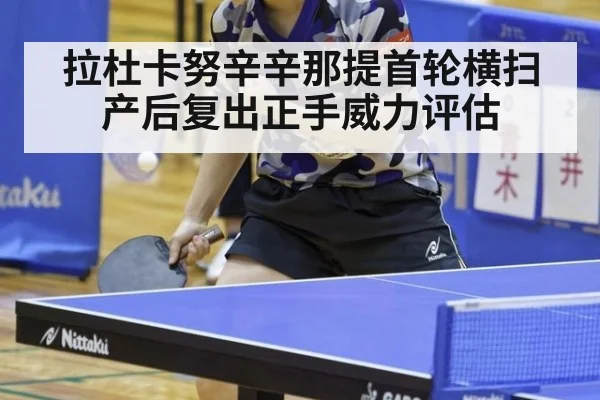 拉杜卡努辛辛那提首轮横扫 产后复出正手威力评估